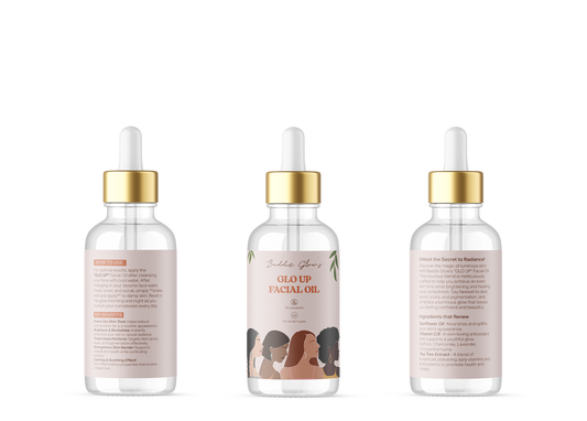 The Glow Sculpt Duo – Jade roller + Glo Up Oil